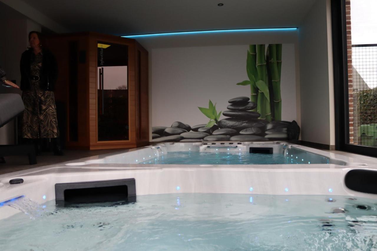 'T Vlyt Vakantiehuis-Wellness Bed and Breakfast Riemst Exterior foto