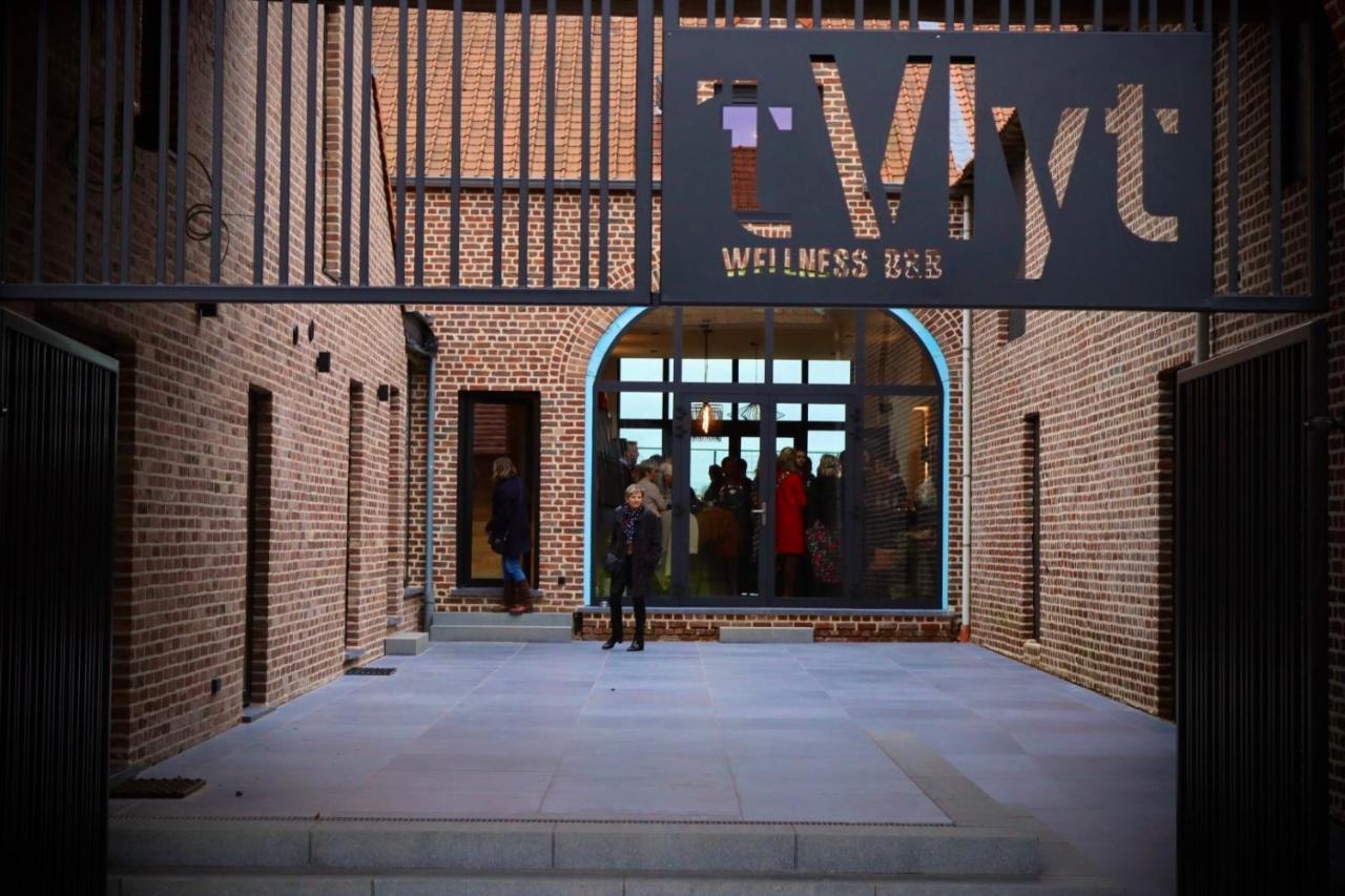 'T Vlyt Vakantiehuis-Wellness Bed and Breakfast Riemst Exterior foto